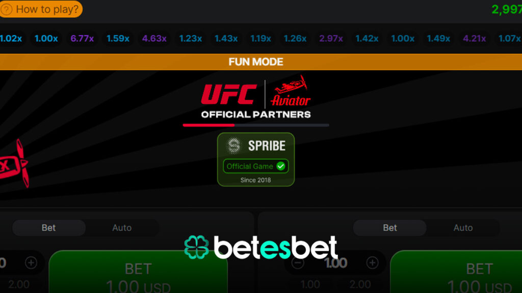 Betesbet Aviator oyunu