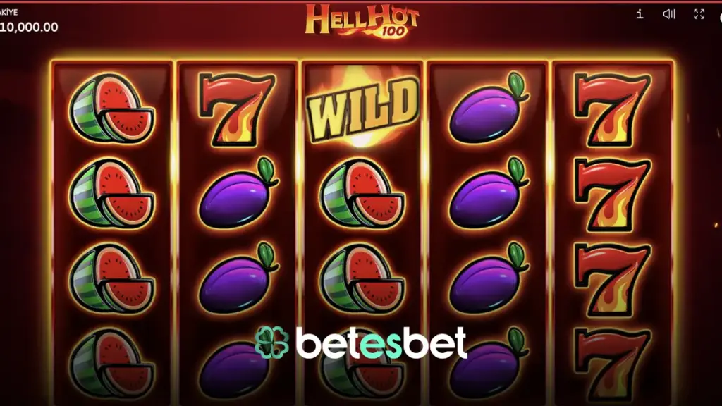 Betesbet hell hot 100 oyunu